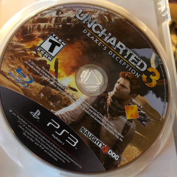 Uncharted 3 Drake's Deception (Sony Playstation 3 PS3) Tested - Picture 3 of 5